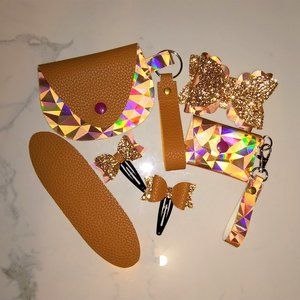 Beige Keychain Bundle